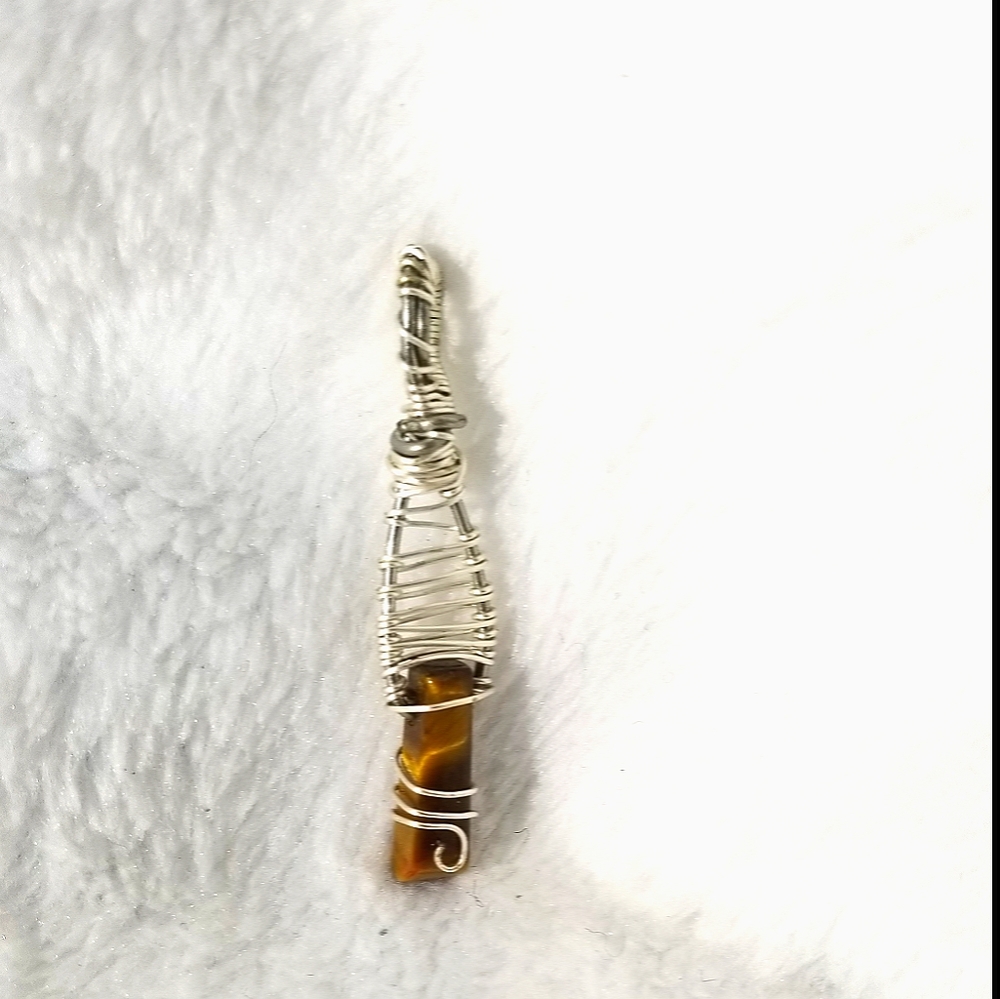 Genuine Tiger's Eye Mini Pendant